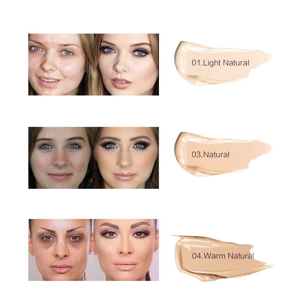 SACE LADY Correcteur pour cernes, teinte Warm Natural, éclairage du regard.
