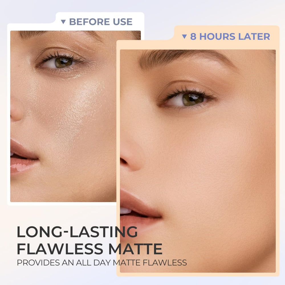 SACE LADY setting powder with matte finish for long wear.