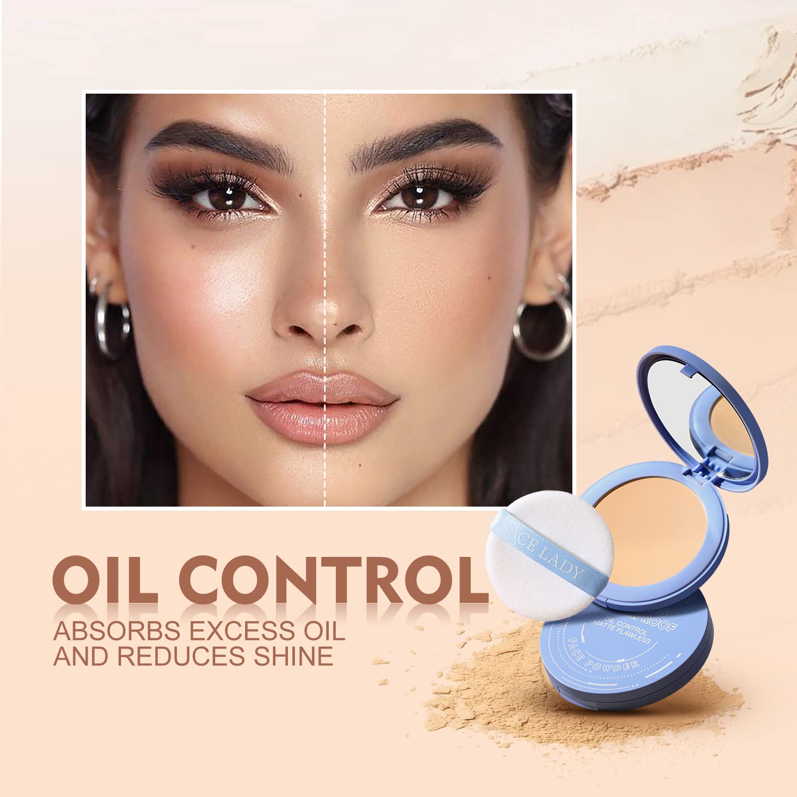 SACE LADY ultra-soft texture matte finish for easy blending.