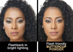 Texture ultra-fine de la poudre libre pour une application fluide.