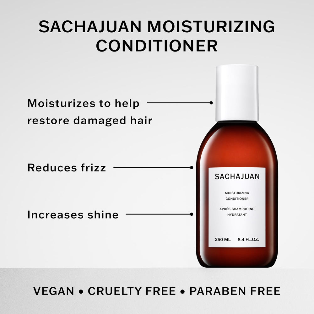 SACHAJUAN Conditionneur crème-texture, texture onctueuse pour nourrir les cheveux en profondeur.