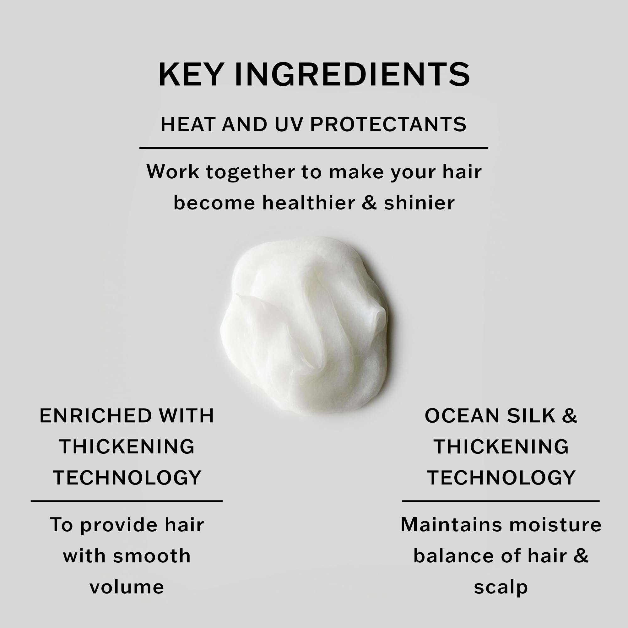 SACHAJUAN Conditionneur Protection chaleur et UV – cheveux protégés lors du coiffage.