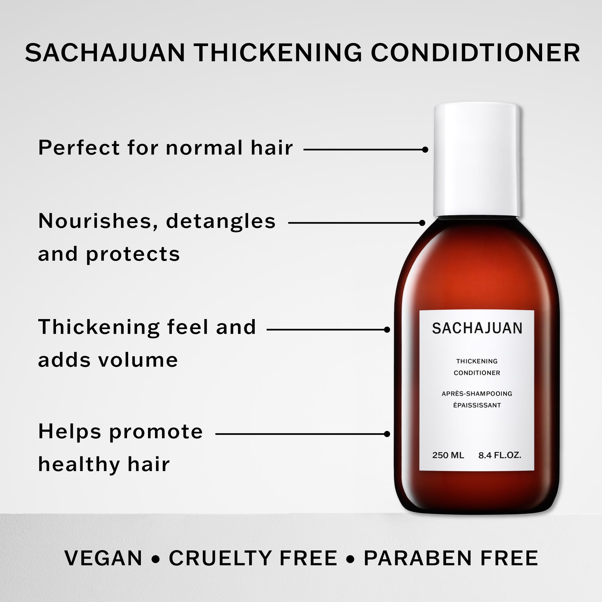 SACHAJUAN Conditionneur Texture crèmeuse – image montrant une texture riche qui nourrit.