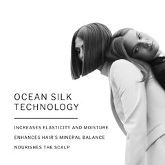SACHAJUAN crème coiffage brillance soyeuse sur cheveux.