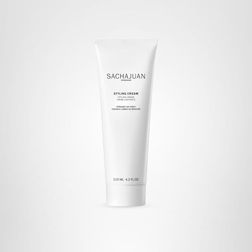 SACHAJUAN crème coiffage résultats quotidiens, cheveux doux et brillants.