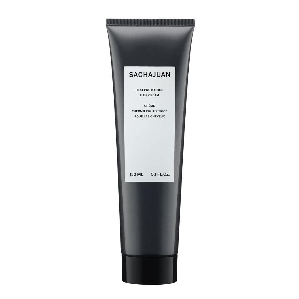 SACHAJUAN crème-protection-thermique sur bouteille de 150 ml protège la chaleur.