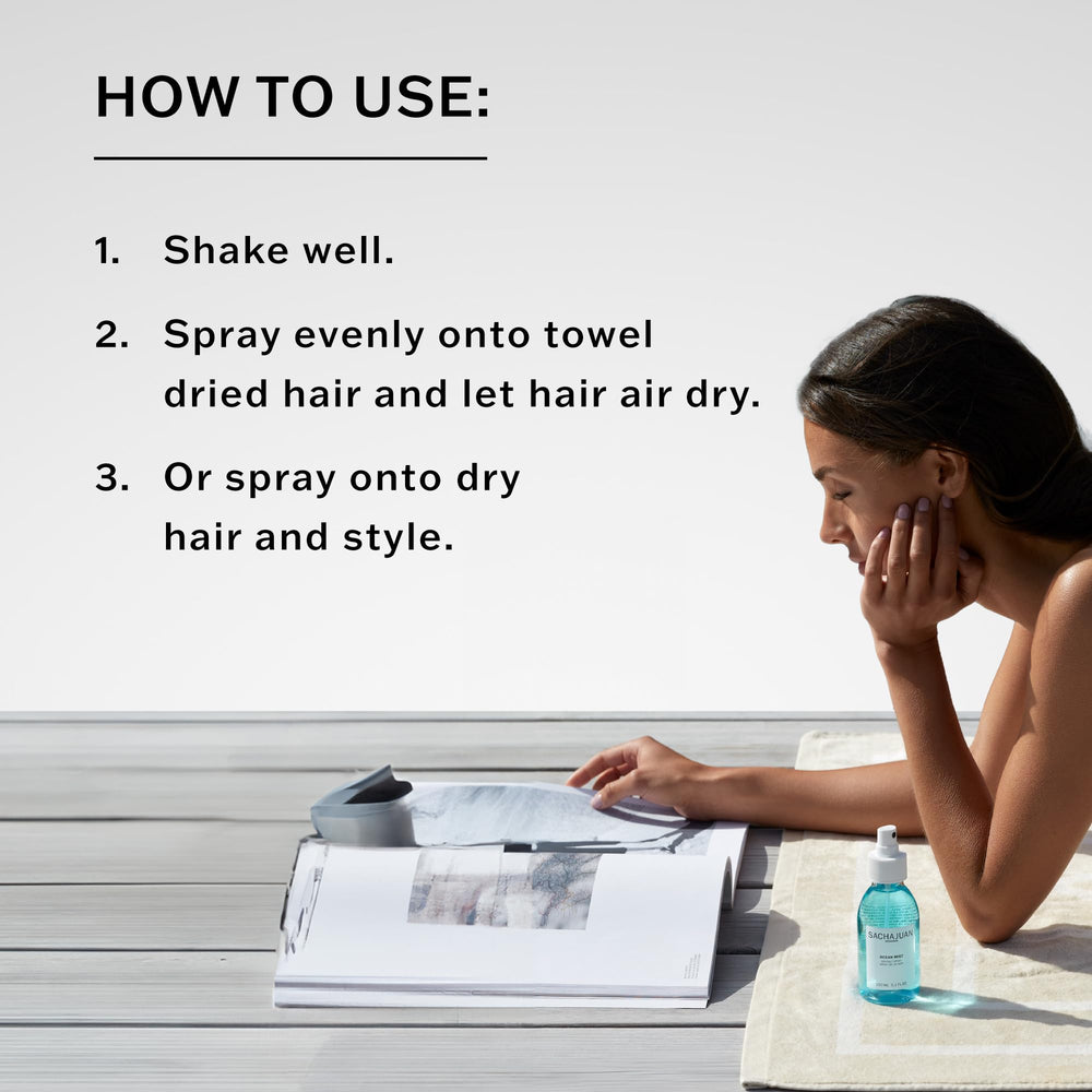 SACHAJUAN Ocean Mist apporte volume et texture.