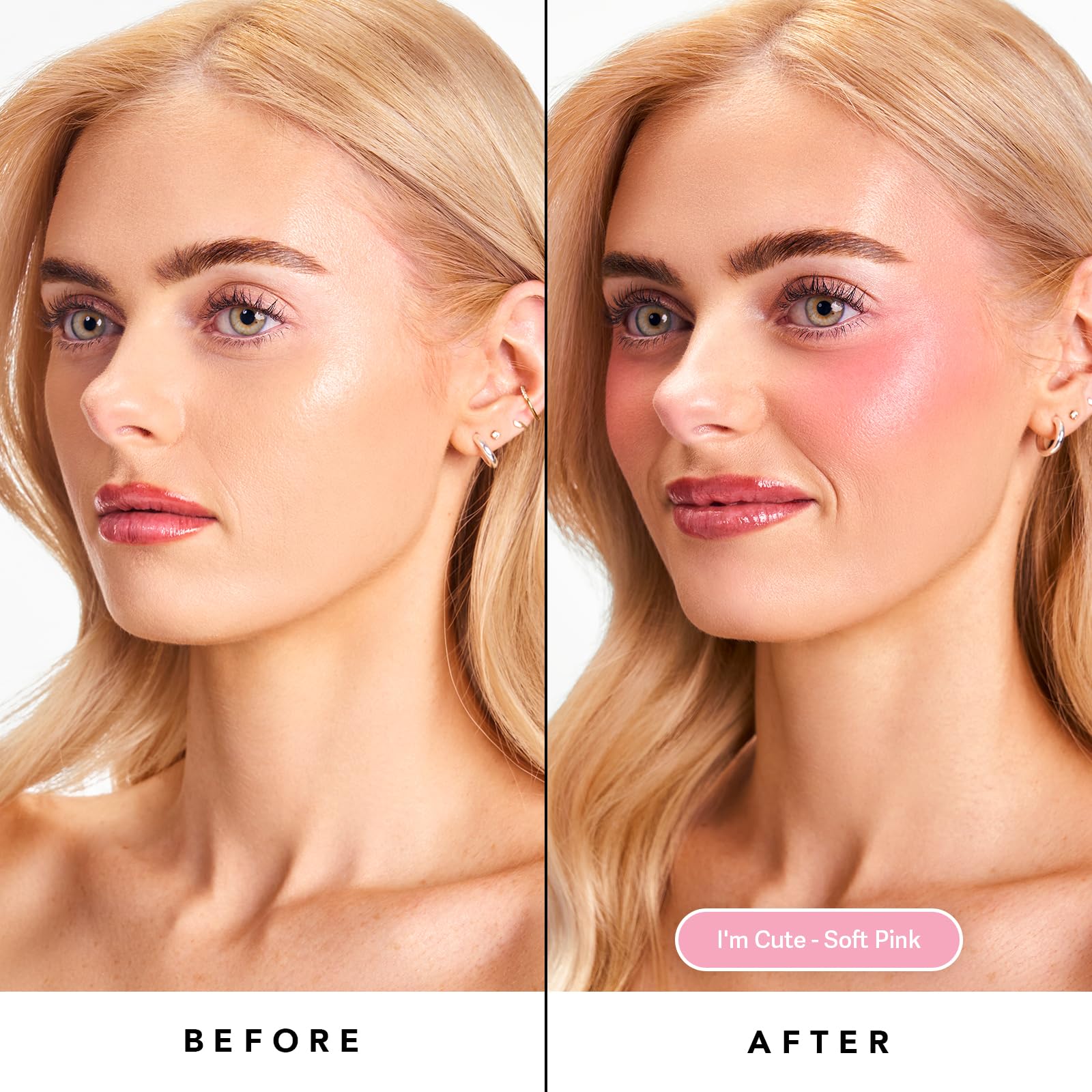 Sacheu Cheek STAY-N: brillance lumineuse et fini frais sur la peau.