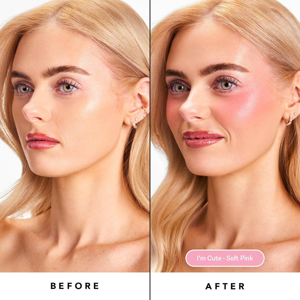 Sacheu Cheek STAY-N: brillance lumineuse et fini frais sur la peau.