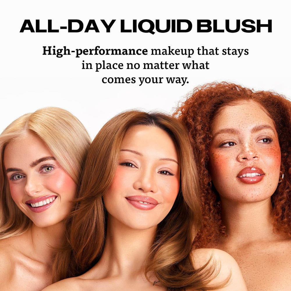 Sacheu Cheek Stay-N Liquid Blush certifié sans cruauté animale pour une beauté éthique.