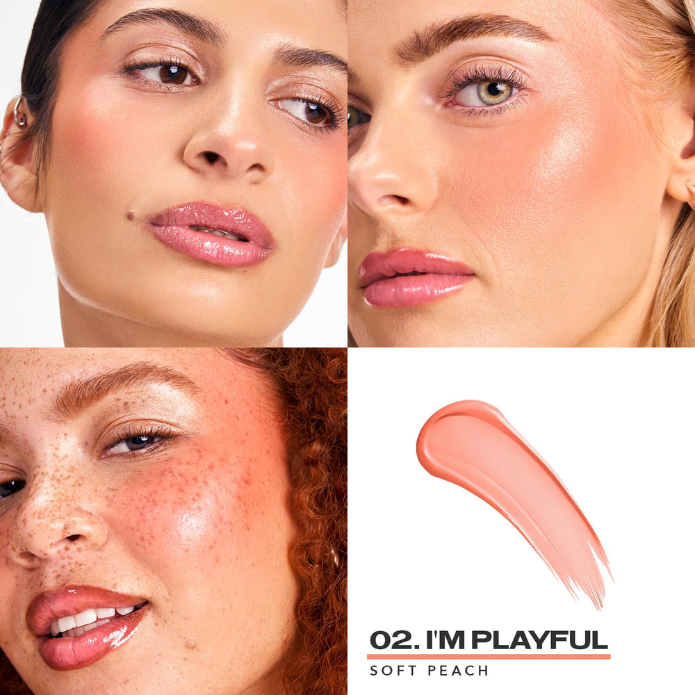 Sacheu Cheek Stay-N: bouteille et emballage élégant pour un look premium