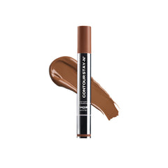 Sacheu Contour Stay-N : bouteille et texture satinée pour un contour durable et facile.