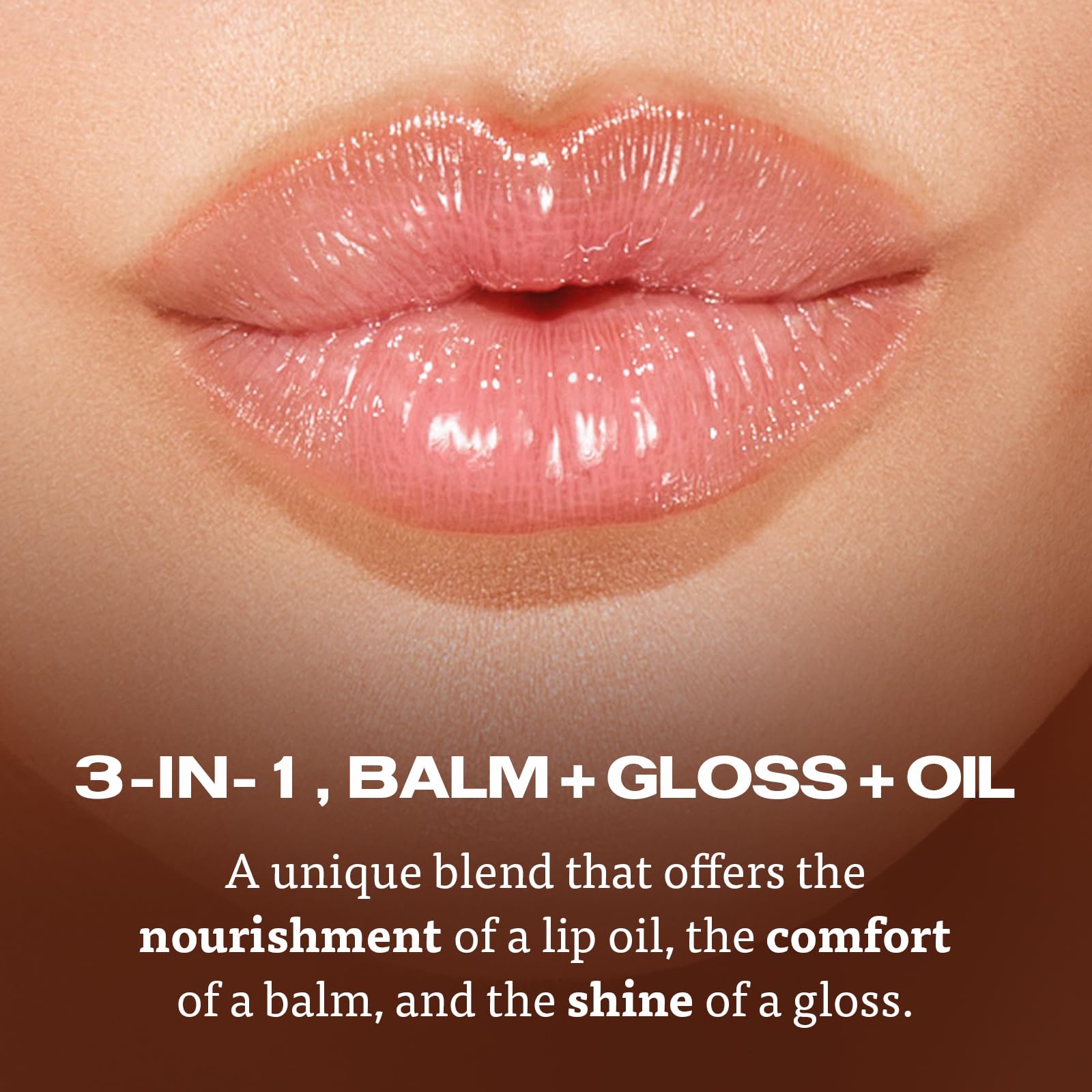 Sacheu Lip Elixir brillance gloss pour un fini éclatant.