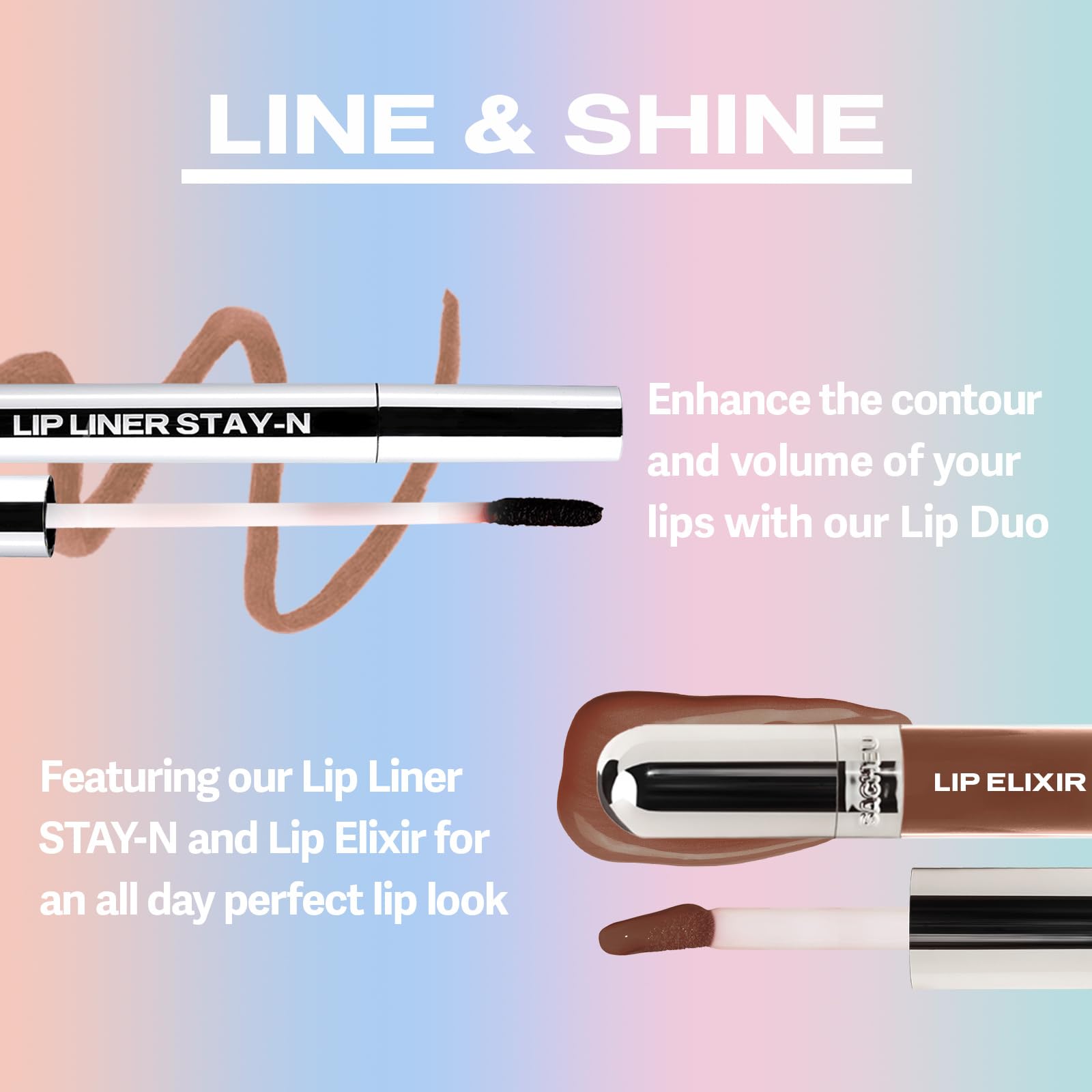 Sacheu Lip Elixir: collagène enrichi pour soin nourrissant.
