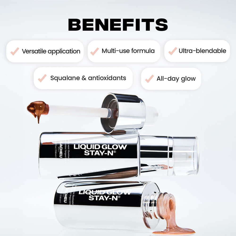 Sacheu Liquid Glow Stay-N lumière du jour pour peau lumineuse