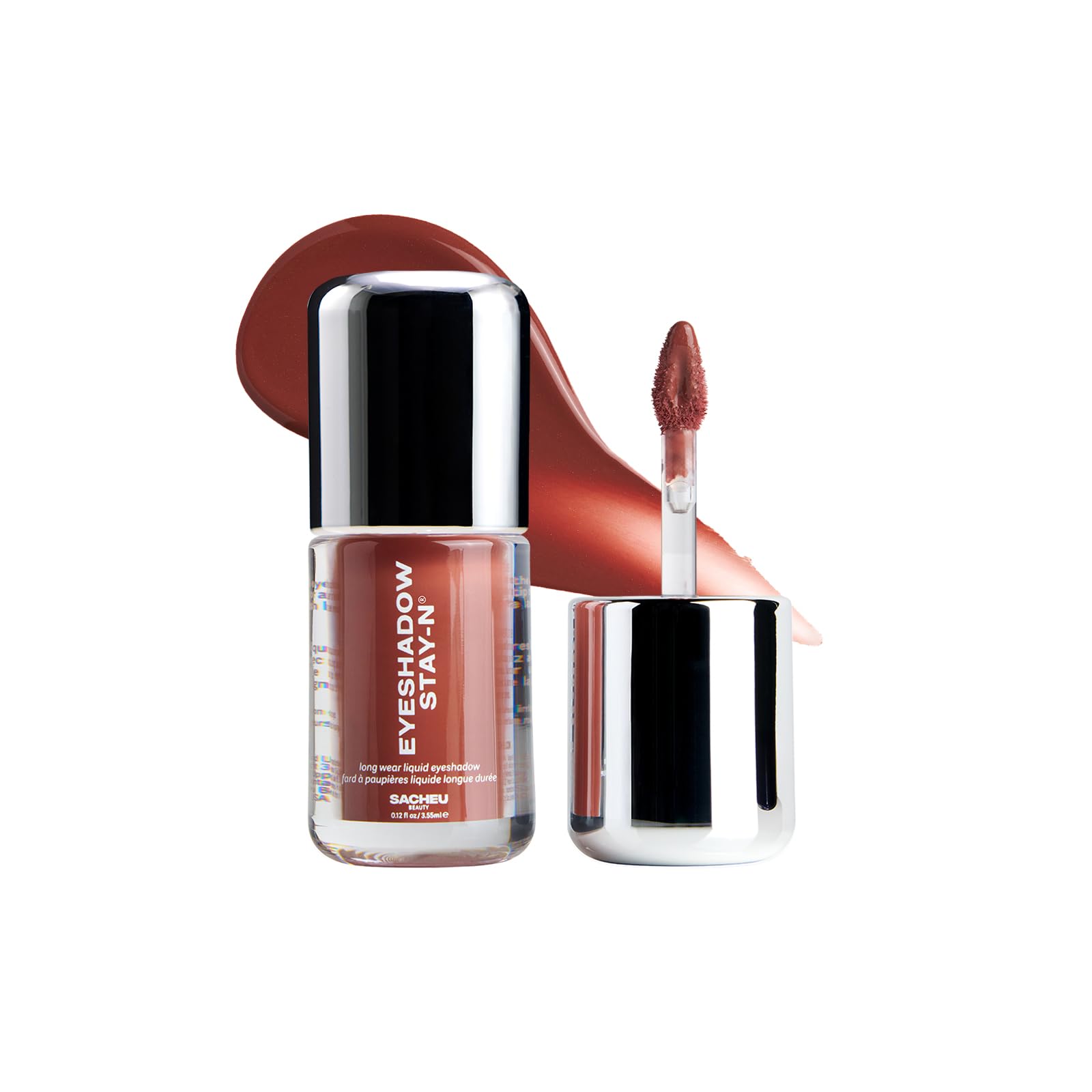 Sacheu STAY-N ombre liquide, teinte matte, couleur longue tenue.