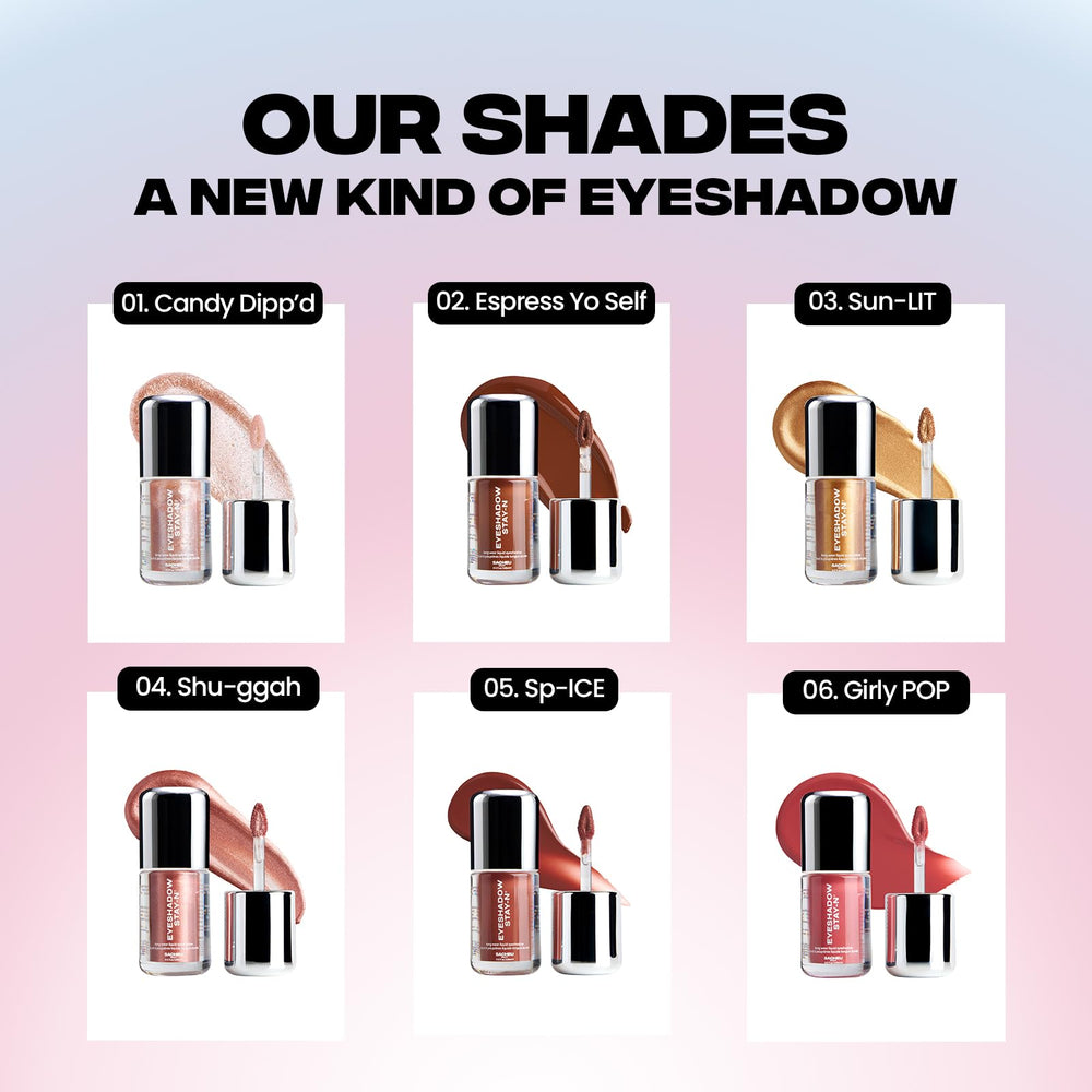 Sacheu STAY-N ombre liquide, mélangez les teintes pour une couleur sur mesure.