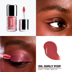 Sacheu Stay-N Ombre Liquide: fini matte intense pour une couleur qui dure.