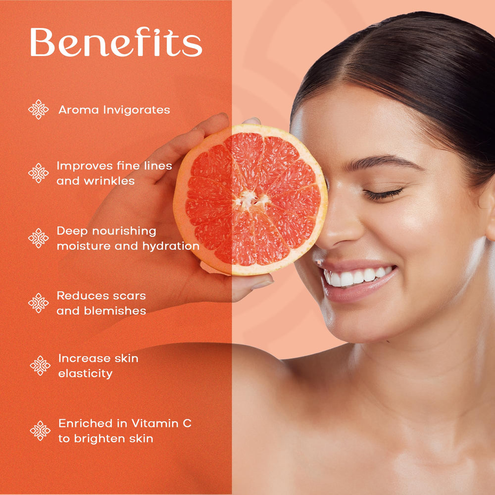 Composition argan et huile de pamplemousse pour nutrition peau et cheveux