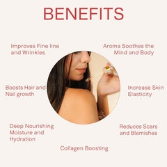 SAFA Rosé Oil — Cheveux: brillance naturelle et douceur des longueurs.