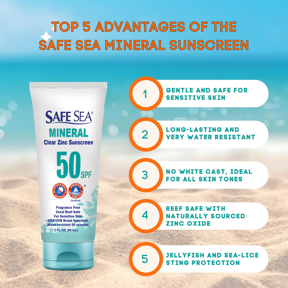Safe Sea Application visage et corps, facile et rapide à étaler.