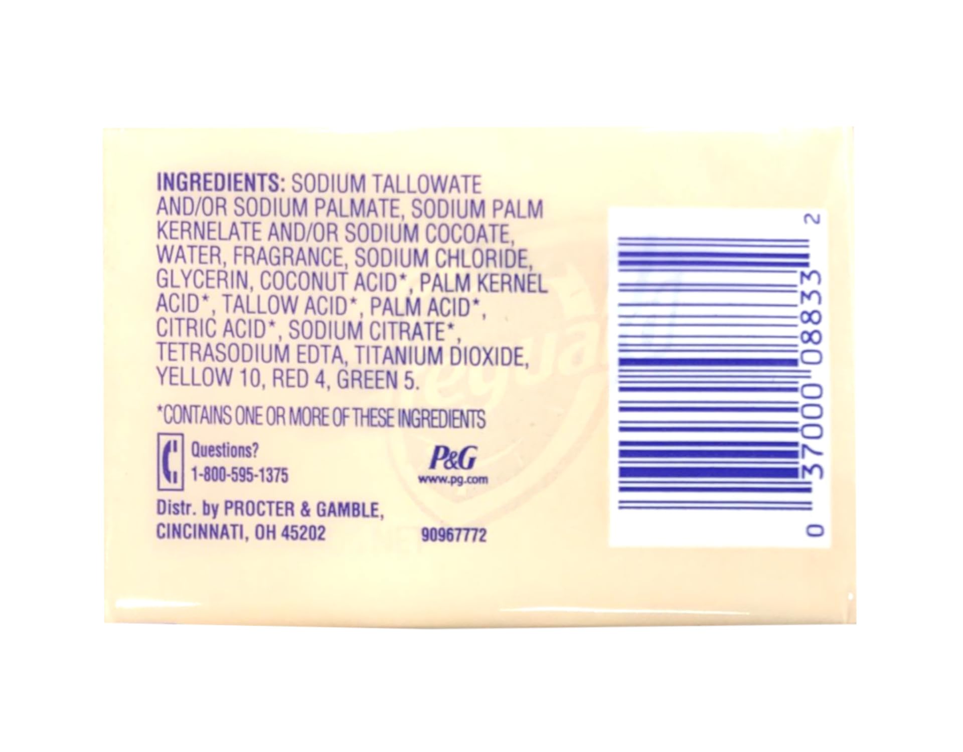 Safeguard barre bain utilisée sur le corps et les mains.