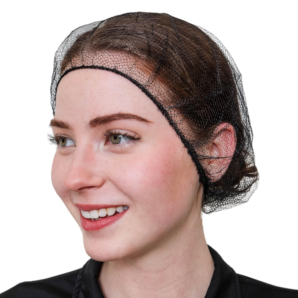 Safeko Filet Cheveux Nid-dabeille Noir 21-pouces, confort léger et protection efficace.