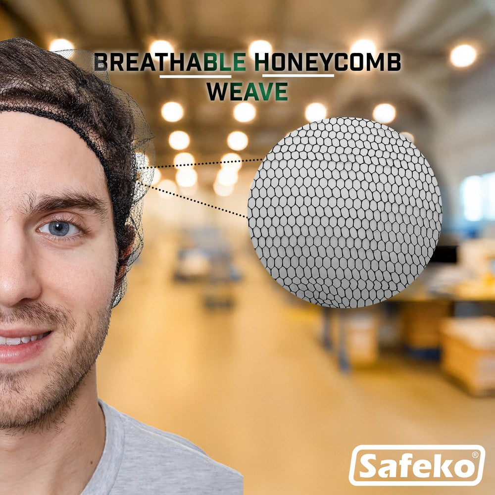 Safeko Protection complète cheveux Noir 21-pouces, couvre totalement la chevelure.