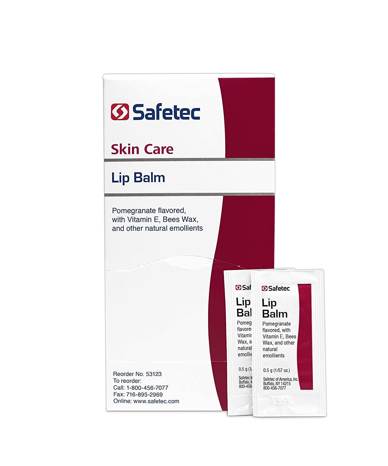 Utilisation quotidienne facile avec Safetec Grenade pour des lèvres confortables.