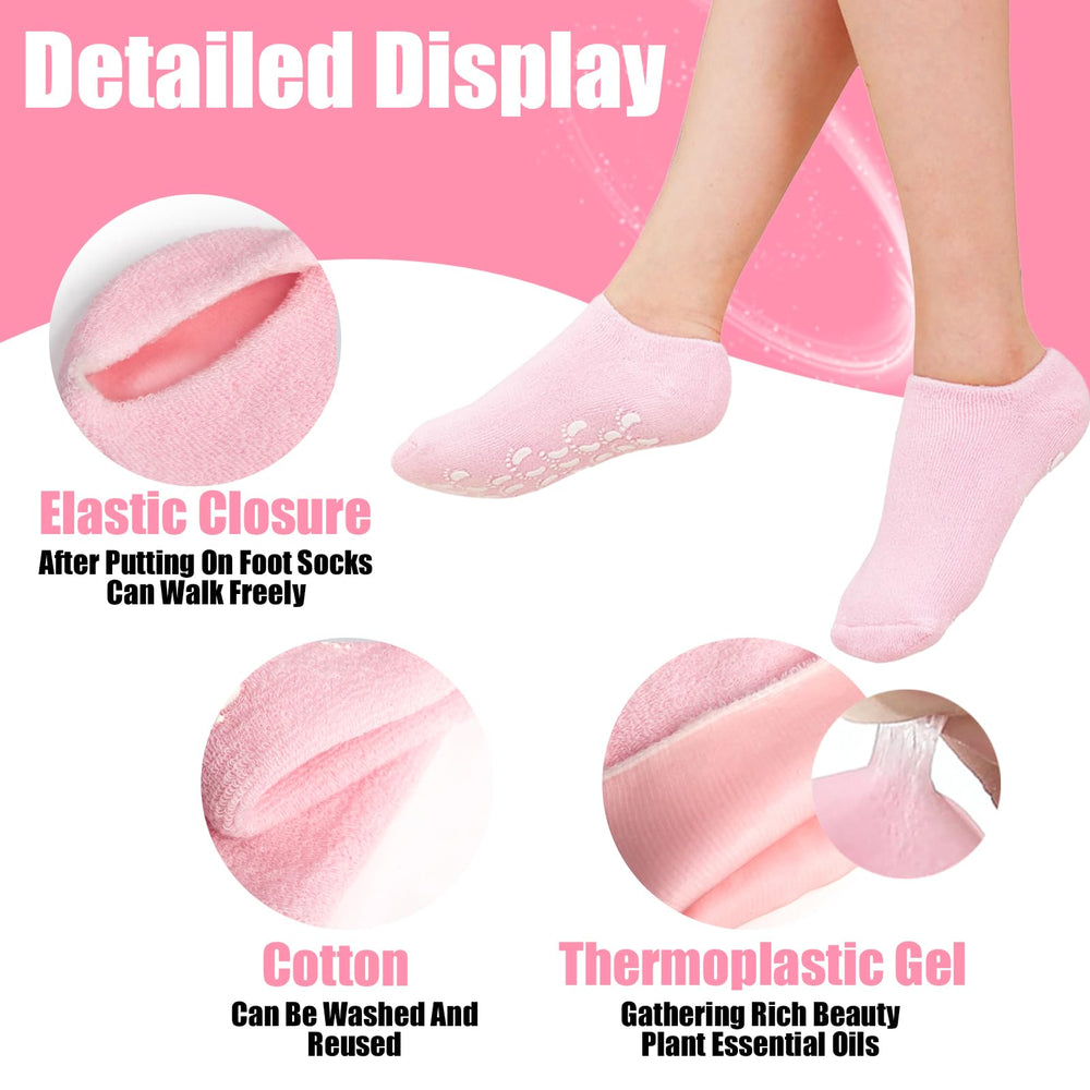 Chaussettes Sagry antidérapantes pour sécurité à la maison.