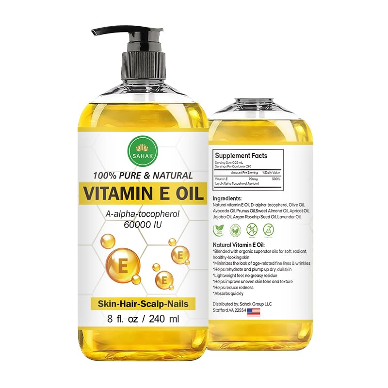 SAHAK Huile Vitamine E – soin-ongles-cuticules pour des cuticules plus souples