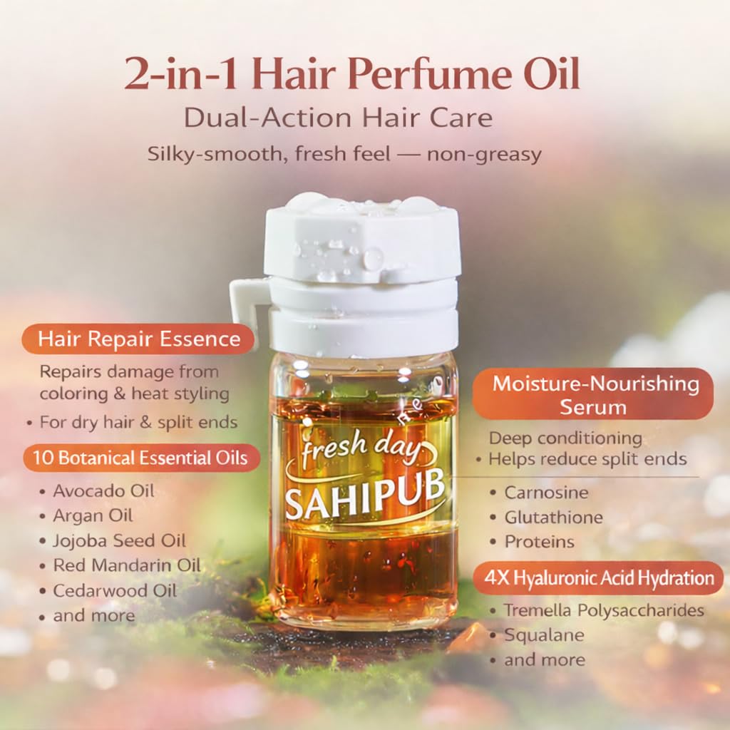 SAHIPUB Huiles d'Argan et Avocat: nutriments qui soutiennent les cheveux