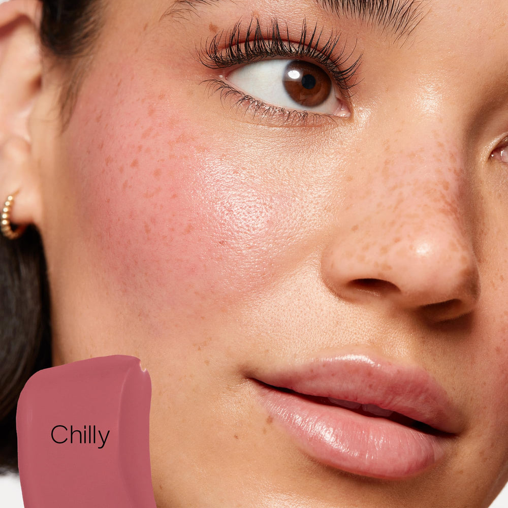 Saie Dew Liquid Blush sans paraben et vegan.