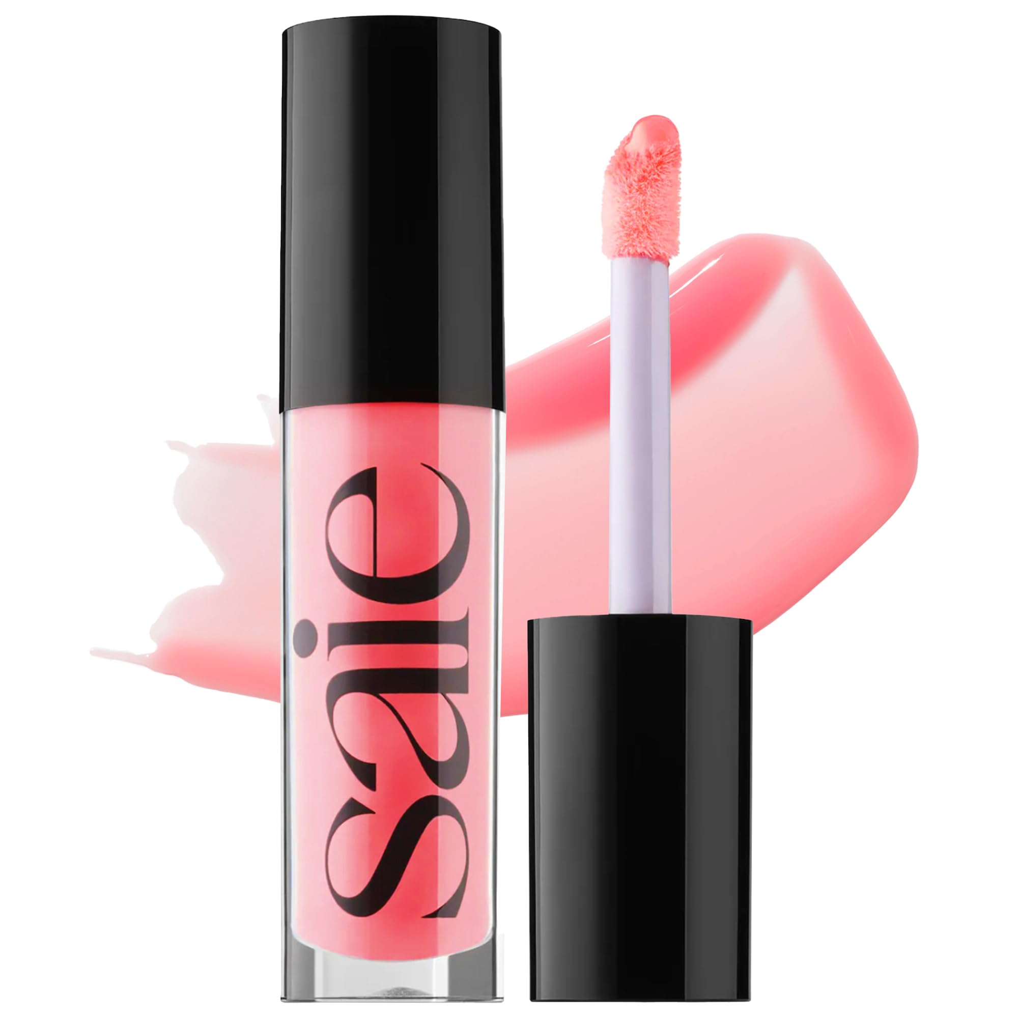 Saie GlossyBounce - application-douce pour lèvres hydratées et lumineuses.