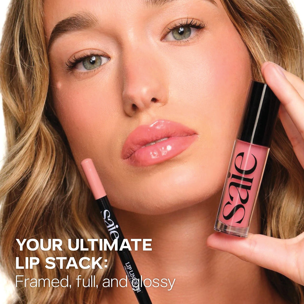Saie Glossybounce – astuce application centre des lèvres