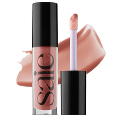 Saie Glossybounce – bouteille hydratante offrant une sensation confortable et brillante