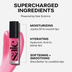 Saie Glossybounce teintes subtiles rehaussant naturellement les lèvres