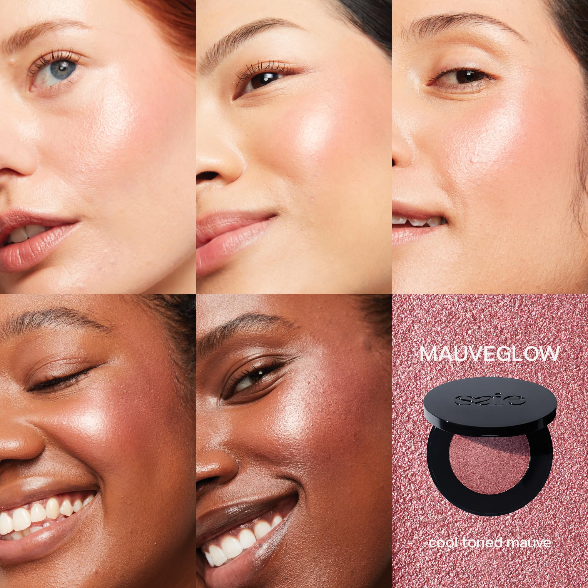 Saie Glow Sculpt huile de kukui nourrissante sur la peau
