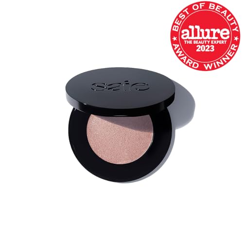Nuance rose Pinkglow Saie Glow Sculpt sur peau, éclat subtil.
