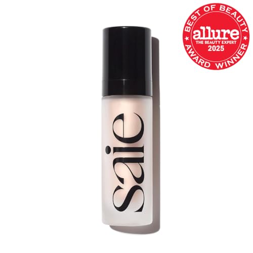 Saie Glowy Super Gel – éclat visage pour peau lumineuse et saine.