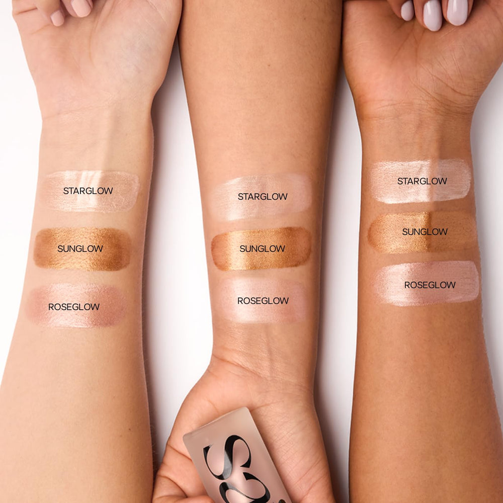 Idéal sur décolleté pour accentuer l’éclat sans lourdeur.