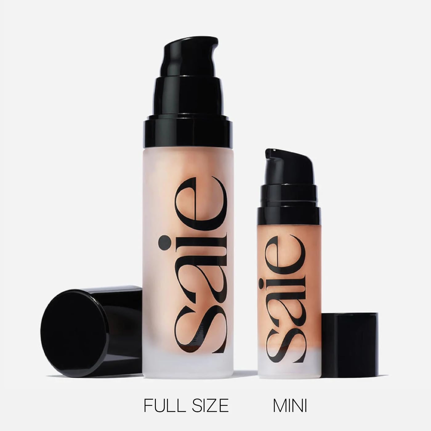 Saie Glowy Super Gel usage quotidien pour un teint frais et lumineux.