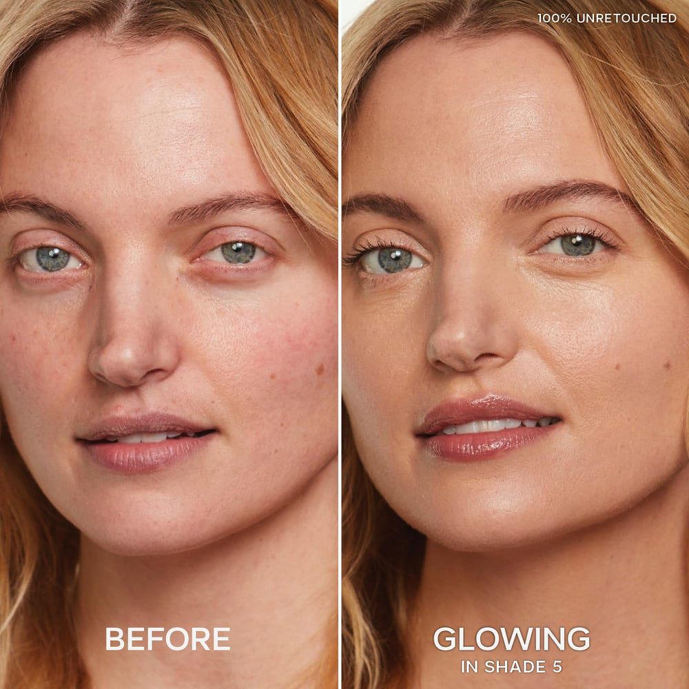 Texture crème légère de Slip Tint Radiant qui fond sur la peau
