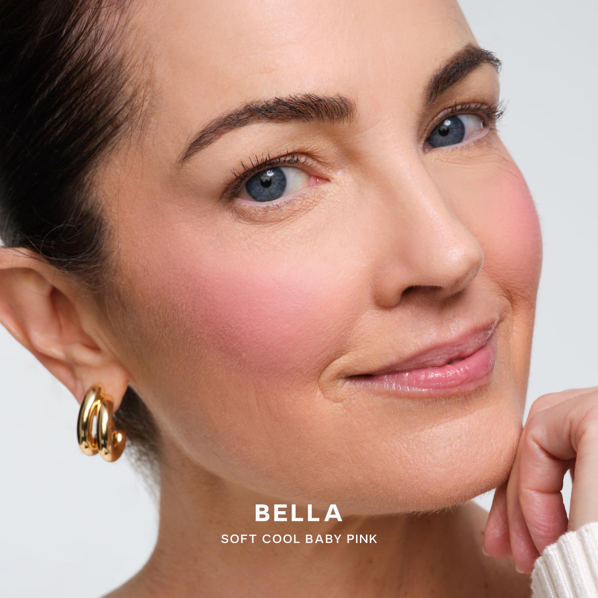 Saie SuperSuede Blush pinceau prise pigment : application précise et homogène.