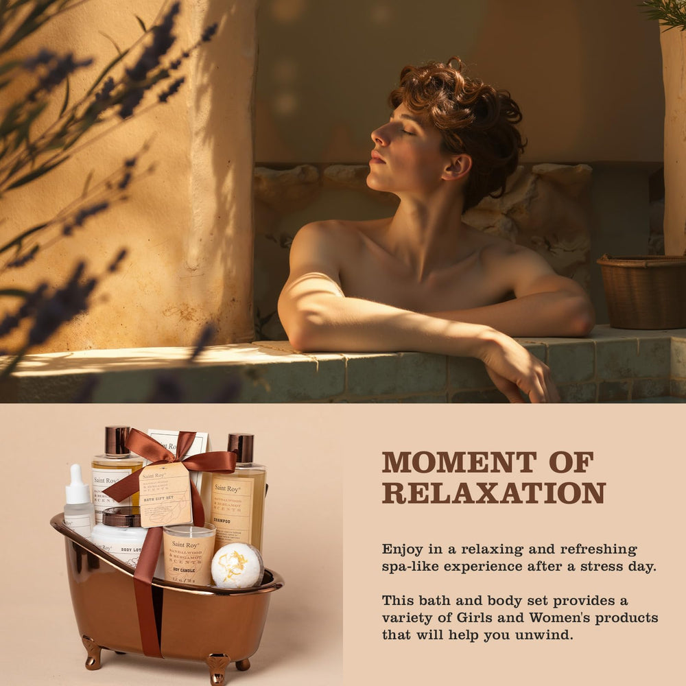 Bougie parfumée Saint Roy, ambiance spa à domicile.