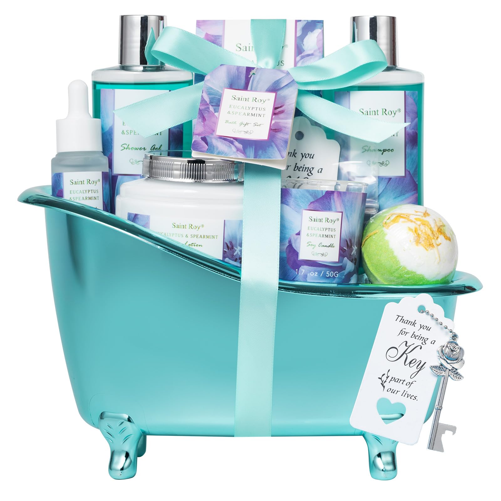 Cadeau spa eucalyptus menthe Saint Roy emballage
