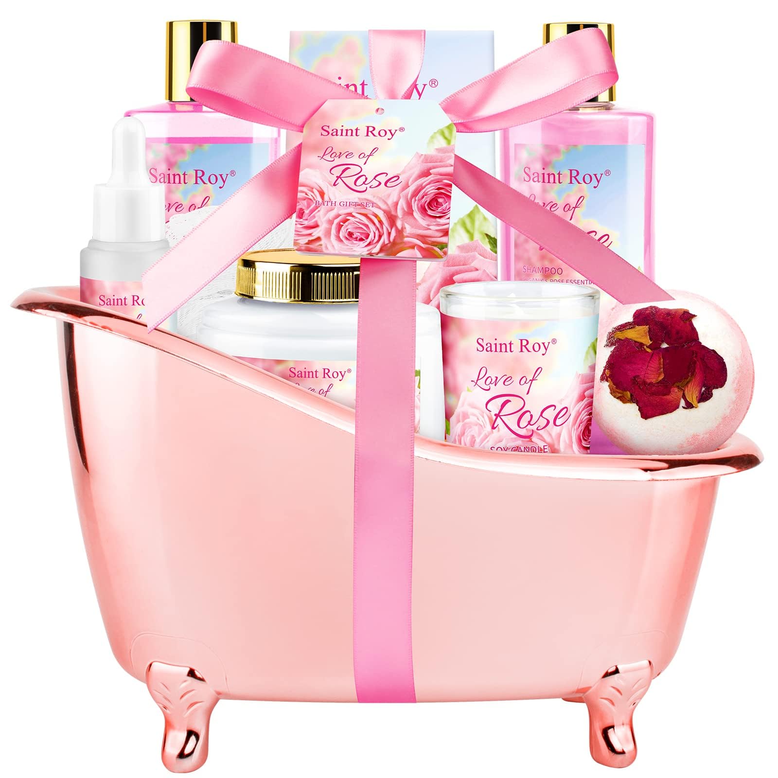 Coffret-bain-noel-femmes Saint Roy, cadeau spa prêt à offrir