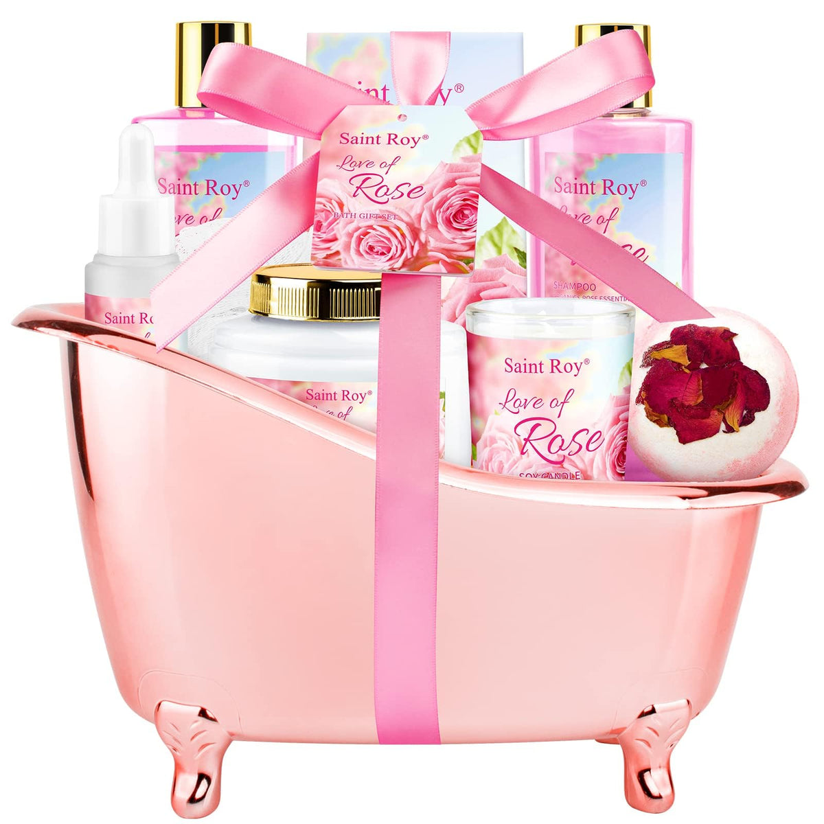 Coffret-bain-noel-femmes Saint Roy, cadeau spa prêt à offrir