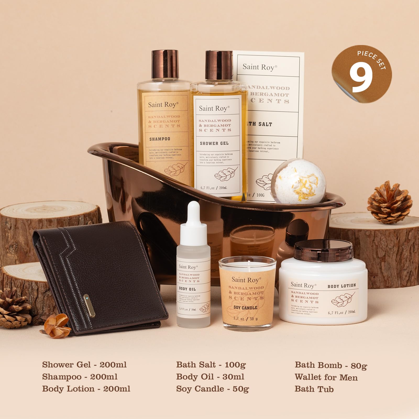 Gel douche Saint Roy homme, rafraîchissant et pratique à offrir.