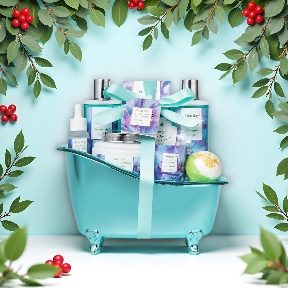Sels bain eucalyptus menthe Saint Roy